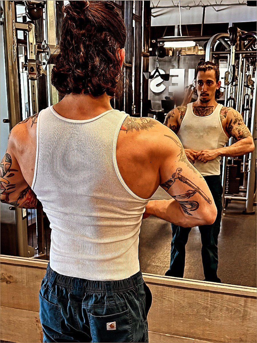 Matt after 12 weeks — back